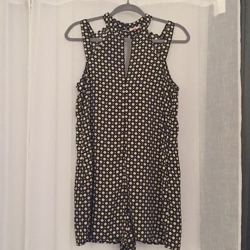 Geometric Pattern Romper